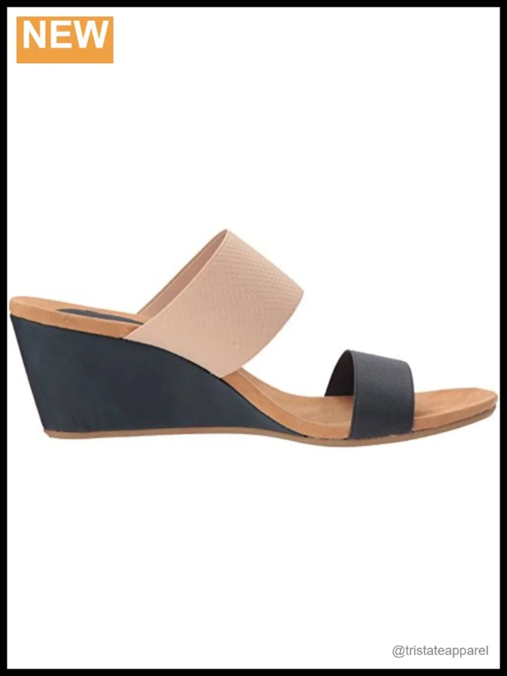 Women's Emily Wedge Sandals Slip On Slingback Arch Support EVA